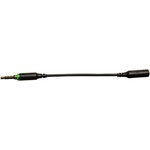 LifeProof Оригинален 3.5 мм. аудио адаптер за Fre и Nuud кейсовете на Lifeproof за iPhone 6/6S - LifeProof Headphone Adapter (черен)