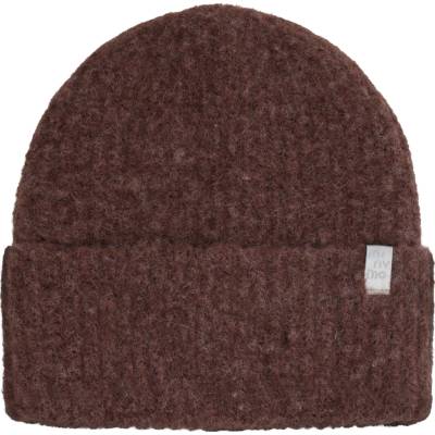 Dětská pletená čepice s elastanem Minymo Burgundy