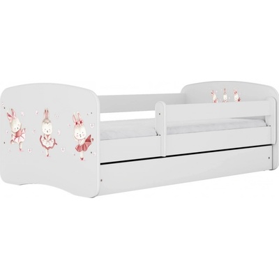 Kocot kids Babydreams králíčci bílá bez šuplíků bez matrace