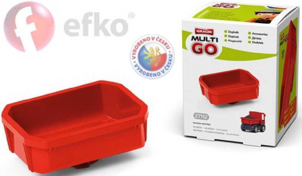 Efko IGRÁČEK MULTIGO VALNÍČEK ČERVENÝ