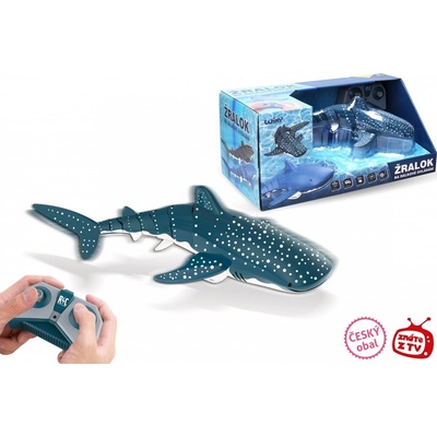 Wiky RC Žralok biely RC do vody 35 cm
