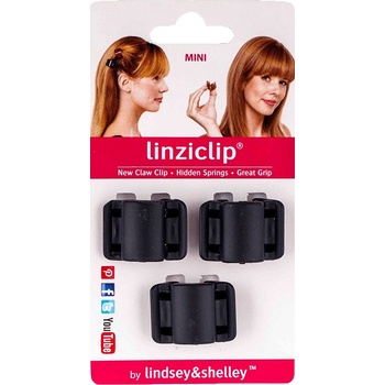 Linziclip Mini Hair Clip, Size Small, Black Velvet Аксесоари унисекс