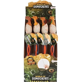 Toi Toys Стик за сапунени балони Toi Toys - Динозавър, асортимент (61055)