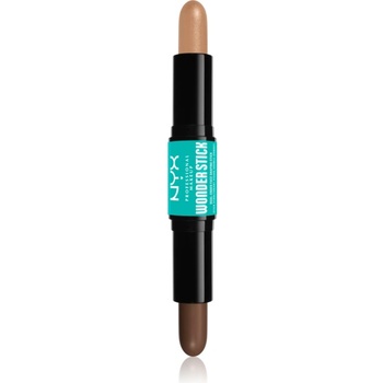 NYX Professional Makeup Wonder Stick Dual Face Lift двустранна контурираща писалка цвят 05 Medium Tan 2x4 гр