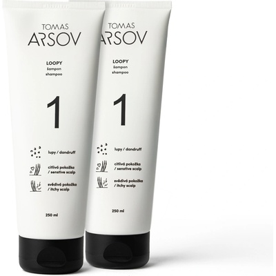 Tomas Arsov LOOPY šampon double pack 2 x 250 ml