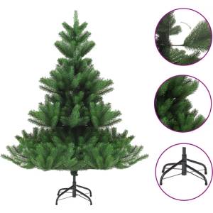 vidaXL Изкуствена нордманска елха, зелена, 150 см (328429)