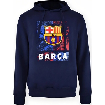 FC Barcelona znak FCB mikina námořnická modrá