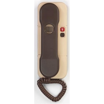 Tesla DT 85 s bzučákem a 1 tlačítkem el. zámku hnědo béžová