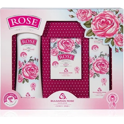 Подаръчен комплект с боди лосион " Rose Original"