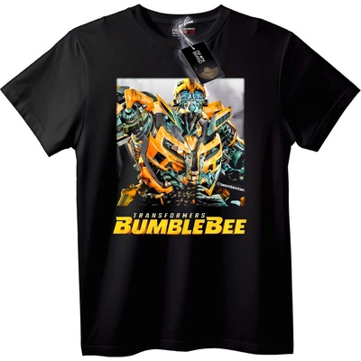 NOONEBRAND Тениска Transformers Bumblebee - 5XL, White