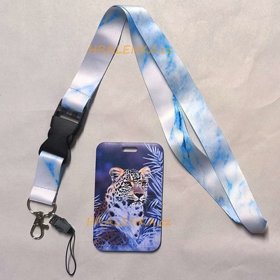 Šňůrka na krk 24653 mb s cedulkou Leopard