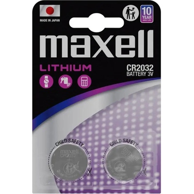 Maxell cr2032 Батерия специализирана 2 бр (12238500)