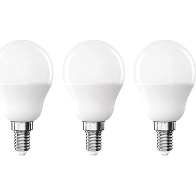 EMOS Classic Mini Globe, E14, 4,2 W 40 W, 470 lm, teplá bílá - 3 ks 1525731241
