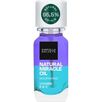 Gabriella Salvete Natural Miracle dvoufázová péče na poškozené nehty 11 ml – Hledejceny.cz