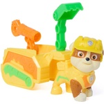 Spin Master Игрален комплект Spin Master Paw Patrol - The Dino Movie, ремарке с инструменти и Ръбъл (6076003-4)