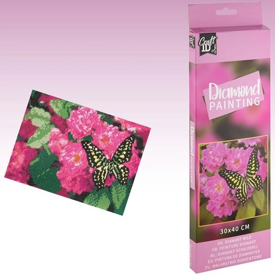 Grafix Diamantové malování 30 x 40 cm Motýl – Sleviste.cz
