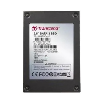 Image 1 of Transcend 2.5 128GB SATA3 (TS128GSSD420K)