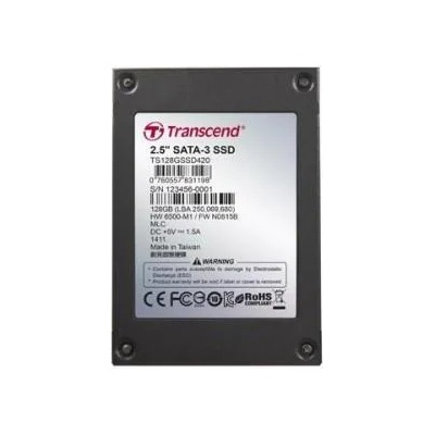 Transcend 2.5 128GB SATA3 (TS128GSSD420K)