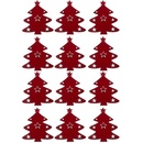 Vianočné prestieranie na príbory Ruhhy 22304 v tvare stromčeka sada 12 ks