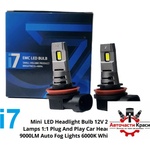  Крушки -Led- i7-Led-H11 Mini-(V9) 2бр. 89900-H11 ('264104)