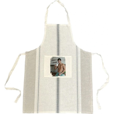 Bohemia Gifts & Cosmetics zástěra s potiskem Pomůžu ti s vařením muž