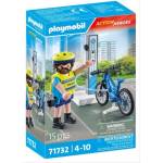 Playmobil Playmobil: Полицай на колело (71732)
