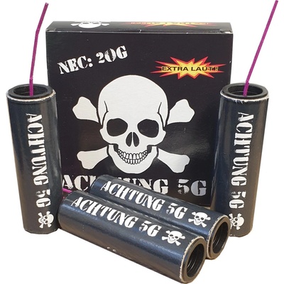 Achtung 5G set 4 ks zábleskových petard