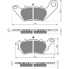 GOLDFREN Brzdové obloženie GOLDFREN 370 S3