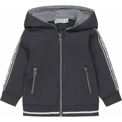 Dirkje mikina na zips s kapucňou tm. modrá chlapec