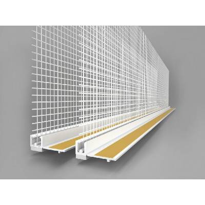 Covernit Začisťovací okenný profil APU s perlinkou 6 x 1600 mm