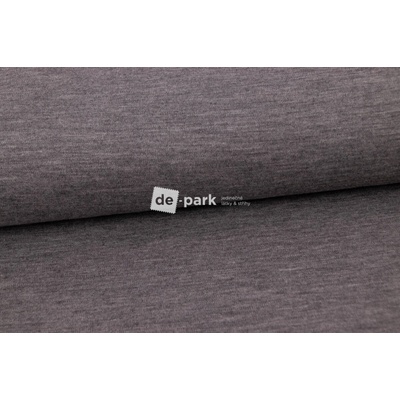 de-park Úplet 100% MERINO - Melír - středně šedá