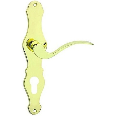 COBRA MÜNSTER PZ 90 mm kľučka/kľučka mosadz leštená lesklá
