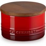 Le Creuset Кухненски буркан за съхранение SIGNATURE 470 мл, CERISE, керамика с глазура, Le Creuset (LECR70819470600099)
