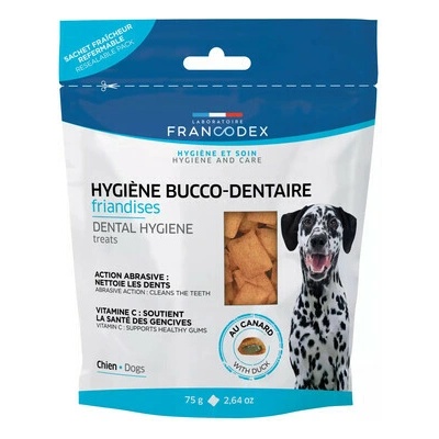 Francodex Maškrta pre šteniatka a psy ústna hygiena 75 g