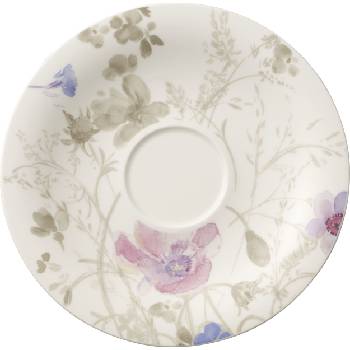 Villeroy & Boch Чинийка за чаши за кафе или чай Mariefleur Gris Basic 390 мл (10-4104-1250)