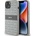 DKNY Кейс DKNY Leather Mono Stripe & Metal Logo за iPhone 15 / 14 / 13, сив (3666339260491)