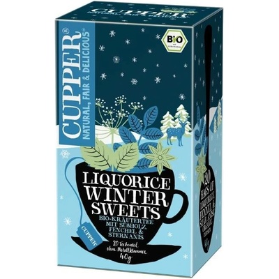 Cupper BIO Liquorice Winter Sweets 20 x 2 g