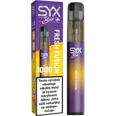 Syx Bar Fresh Fusion 16,5 mg 1000 potáhnutí – Zboží Mobilmania