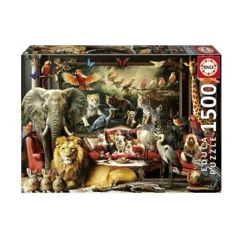 Educa Пъзел Educa La Mansión de los Animales 1500 Части
