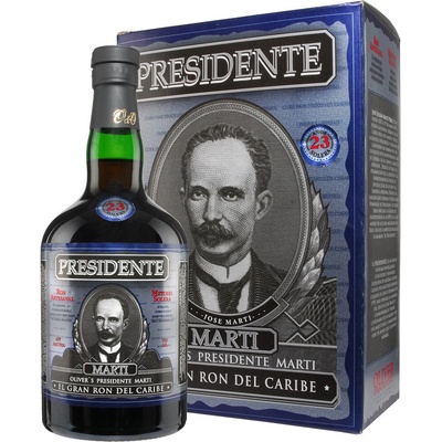 Oliver & Oliver Presidente Martí 23y 40% 0,7 l (karton)
