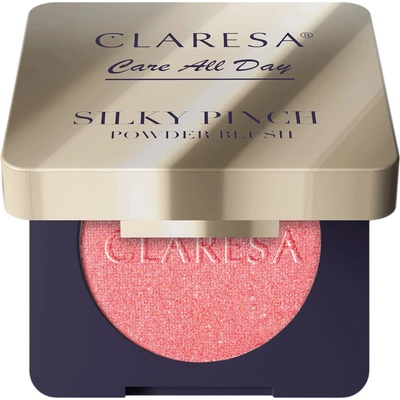 Claresa Care All Day Silky Pinch Powder Blush Púdrová lícenka Lumi Peach 03 2 g