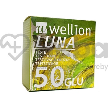 Wellion Luna GLU testovacie prúžky k prístroju 50 ks