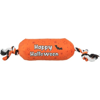 Trixie valec Halloween so zvukom oranžová 30 cm