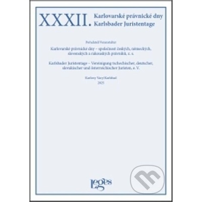 XXXII. Karlovarské právnické dny - Vladimír Zoufalý