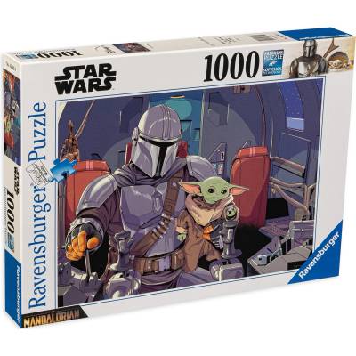 Ravensburger Пъзел Ravensburger от 1000 части - Мандалорецът (16565)