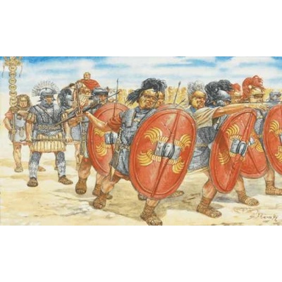 Italeri ROMAN INFANTRY I II CENTURY B.C. Model Kit figurky 6021 1:72