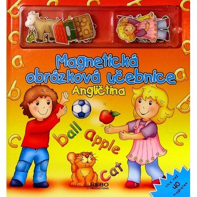 Magnetická obrázková učebnice-Angličtina