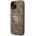 GUESS PU 4G метално лого заден капак за iPhone 14 кафяв Guess | Lilav | ЖЕНИ | UNI