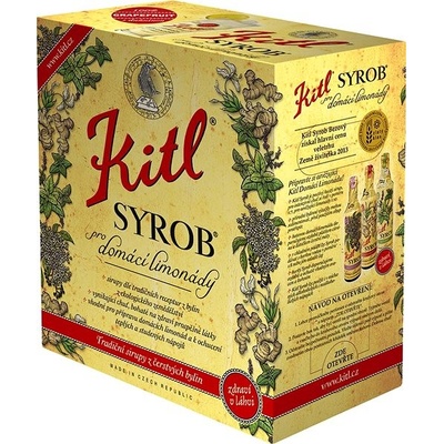 Kitl Syrob Bazový bag in box 5000 ml