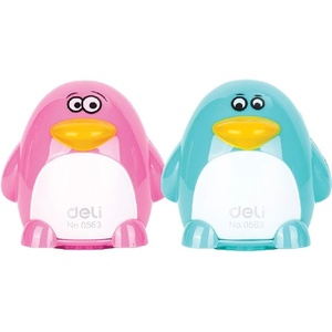 Deli Magic Zoo Penguin острилка с 2 отвора и контейнер DEL00563 (DEL00563)
